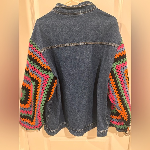 FARM Rio Multicolor Jean Jacket - Picture 11 of 16